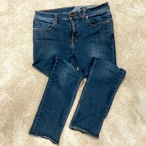 Dark blue Volcom Solver men’s jeans.  34Lx32L